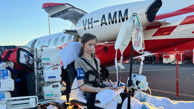 Auston Babula has endured a lifetime of life threatening medical episodes. This image was taken July this year, when he had another significant medical episode at home and was flown to the Royal Prince Alfred Hospital for two weeks.