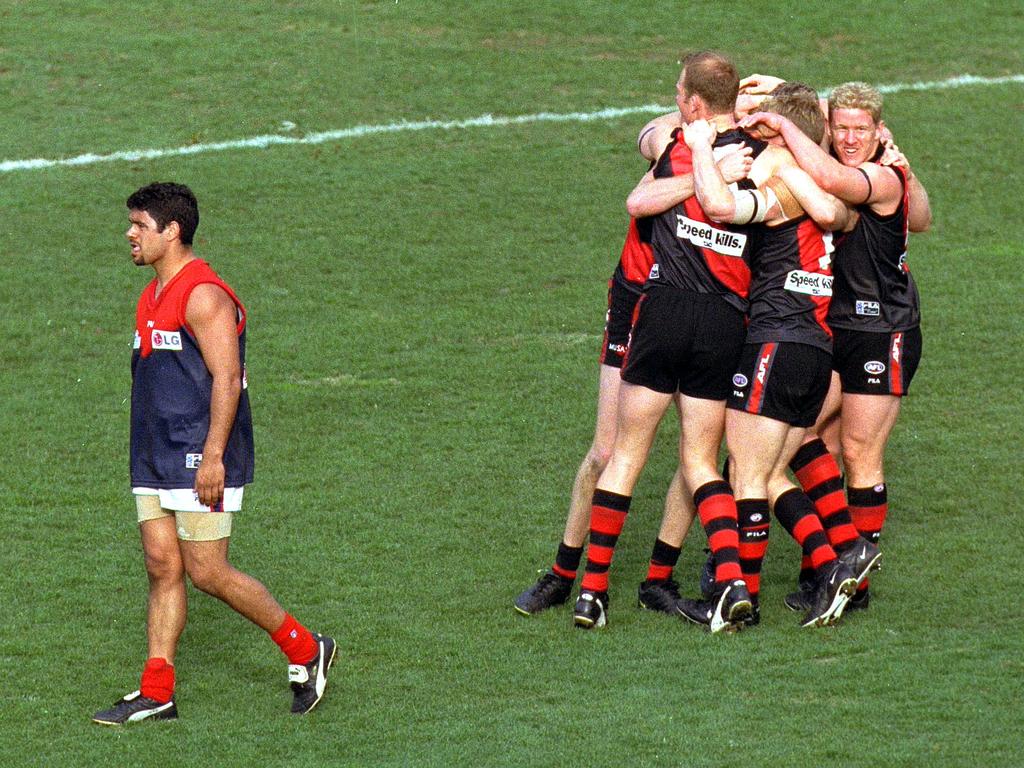 The heartache of previous grand final performances is what made 2021 so sweet for Demons fans. Picture: Darren McNamara/ALLSPORT
