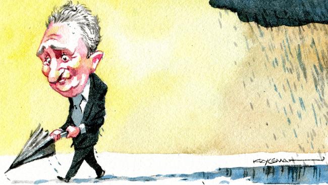 Telstra chief Andy Penn. Illustration: Sturt Krygsman