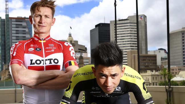 CYCLING - Tour Down Under Sprinters - Andre Greipel riding for Lotto-Soudal returns to the TDU to finally face off against Caleb Ewan riding for Mitchelton-Scott. Picture Sarah Reed