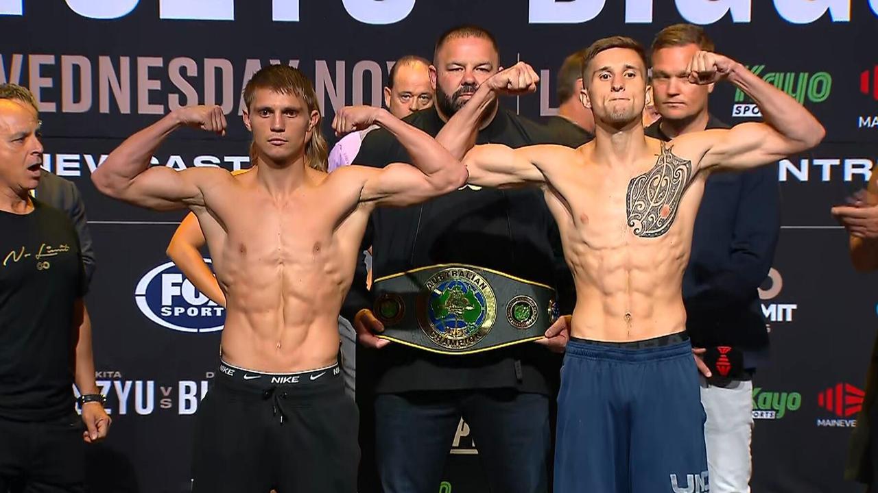 Tszyu and Biggs successfully made weight.