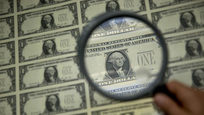 The US dollar’s reserve status is considered a special privilege. Picture: Bloomberg