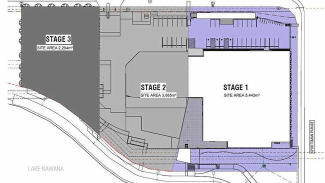 PLANS: Artist's impressions and designs of The Sports Hub at Bokarina. Picture: Contributed