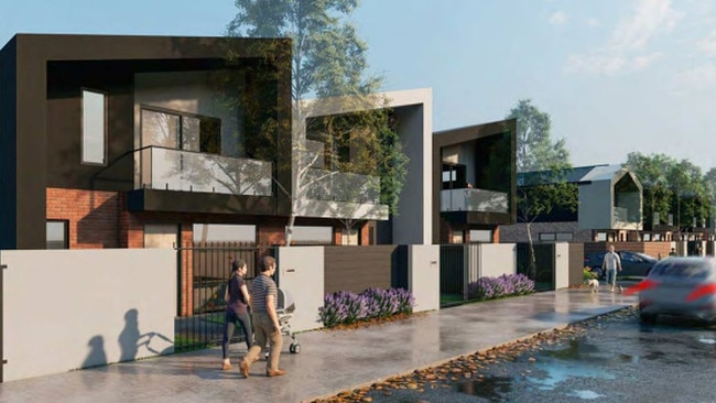 Concept images of a residential development planned for Chalmers Street, Marion. Picture: Yogo Design &amp; Consulting