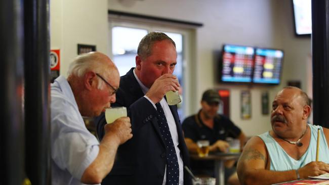 Joyce told Fairfax only god would judge him over his affair with staffer Vicki Campion. Picture: Hollie Adams/The Australian