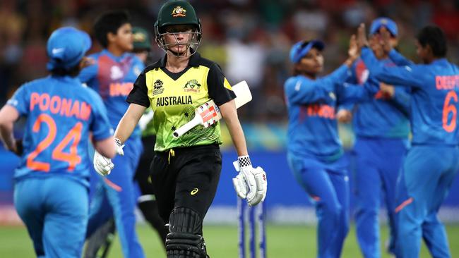 Australia’s loss to India on opening night cost them the chance of top spot in their group.