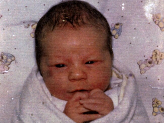 Murder victim infant Caleb Folbigg.