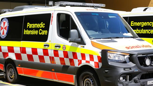 SYDNEY, AUSTRALIA - OCTOBER 05 2020:NSW Ambulance Services in Sydney Australia, on OCTOBER 05 2020. Picture: NCA Newswire / Gaye Gerard