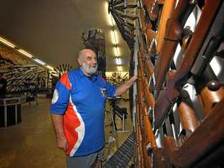 Ron Owen from Owen's Guns in Gympie. Picture: Renee Albrecht