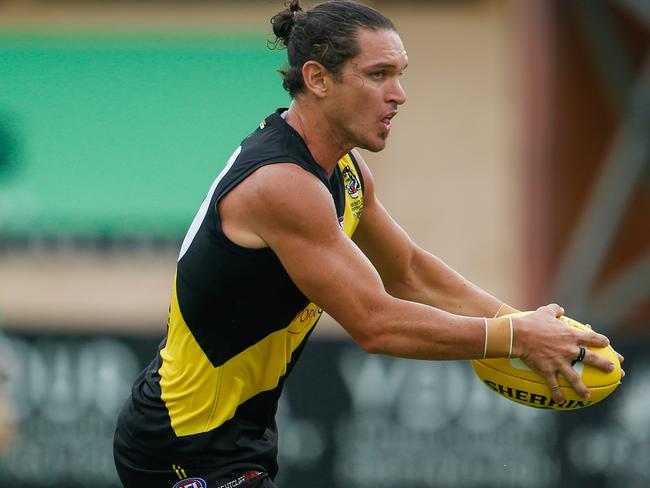 Cameron Ilett as Nightcliff V Tiwi at TIO Stadium .Pic Glenn Campbell