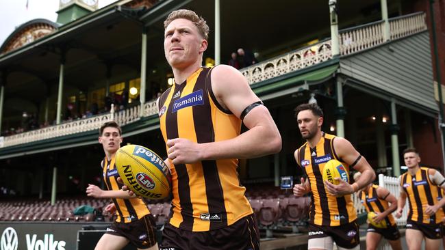 James Sicily is the new Hawthorn captain. Picture: Getty Images