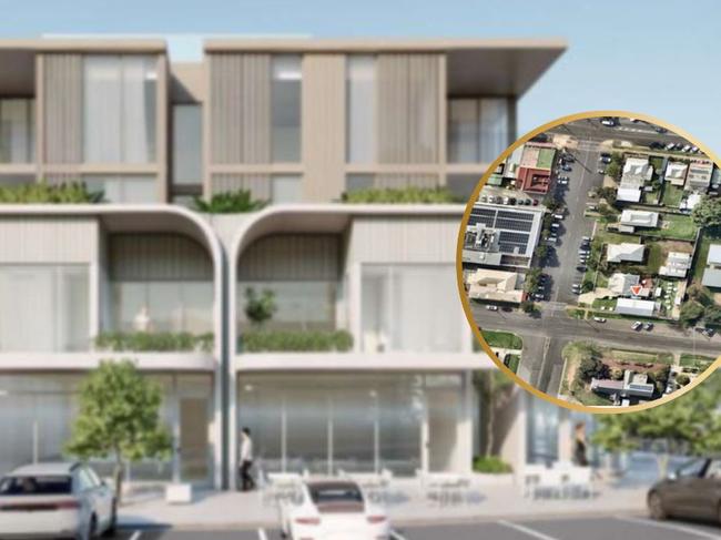 A permit has been approved for the development of apartments at 9 Brown St, Portarlington. Picture: Supplied