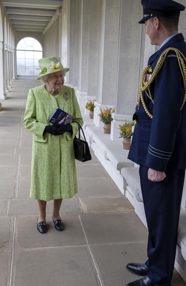 The Queen appeared delighted. Picture: Steve Reigate/WPA Pool/Getty Images