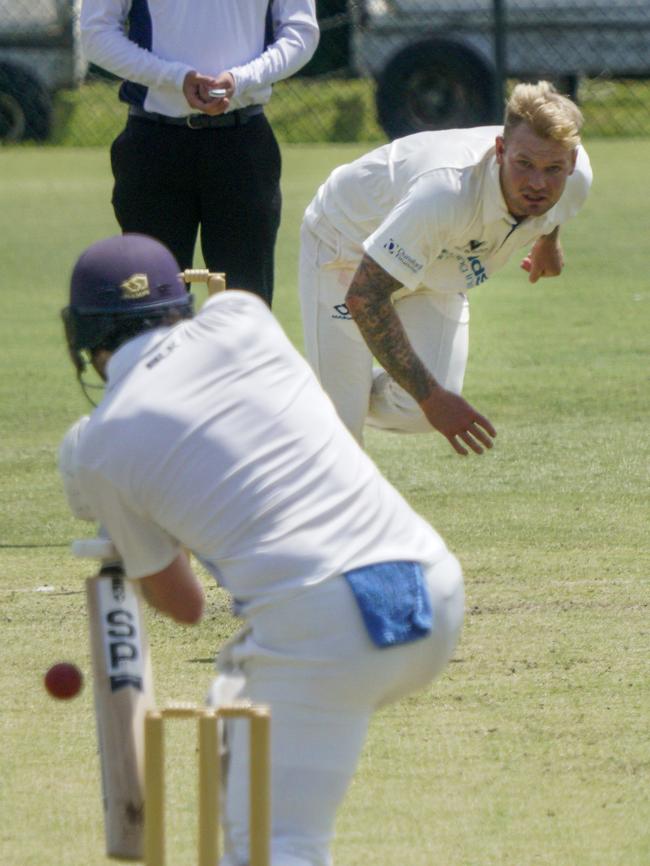 Frankston Peninsula paceman Jack Fowler.