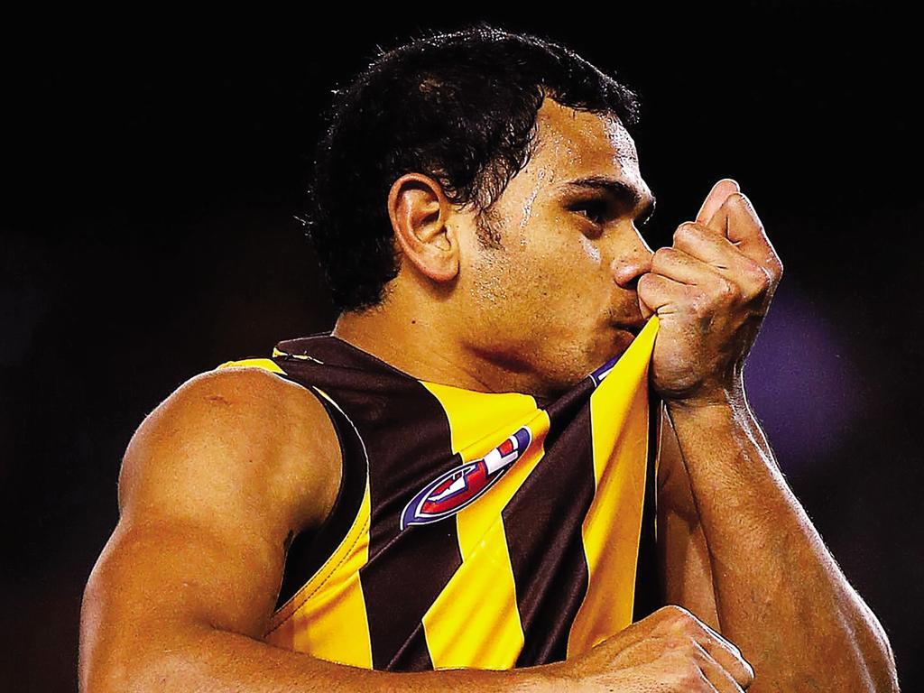 Rioli was one of a number of players to sue his former side Hawthorn. Picture: Michael Willson/AFL Media