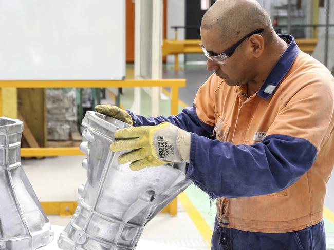 Nissan factory casting plant, Dandenong South, April 2015. Picture: Supplied