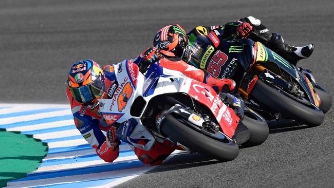 Jack Miller has been competitive on the 2017 Ducati. Pic: AFP