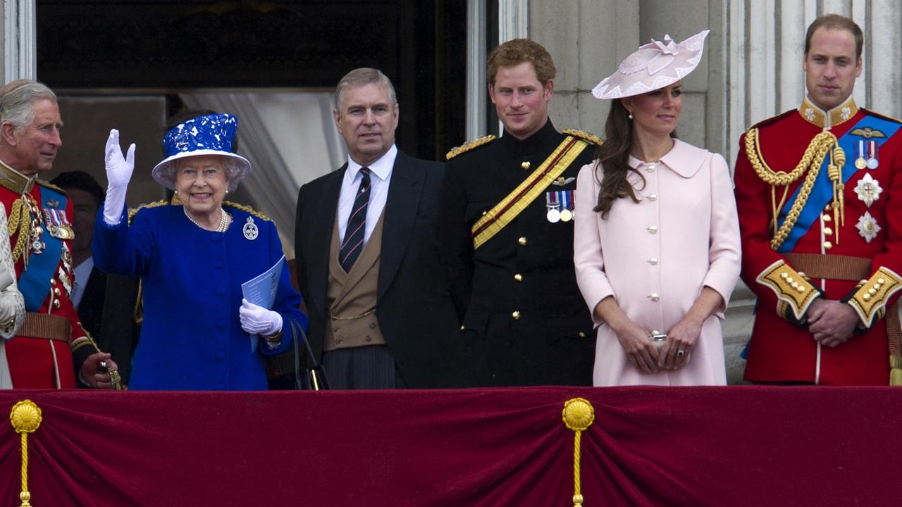 The four most senior members of the line of succession who are over the age of 21 hold the positions of Counsellors of State. Picture: Carl Court/AFP