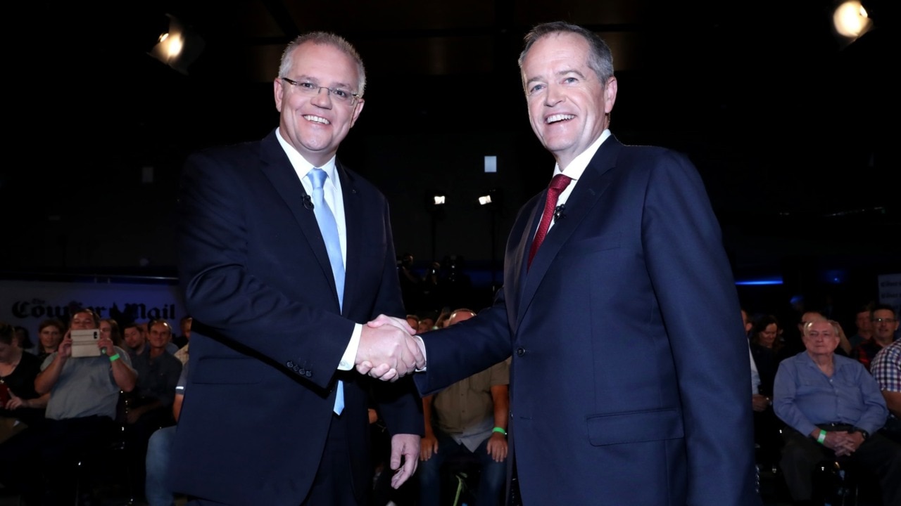 Scott Morrison is doing 'his best impression' of Bill Shorten