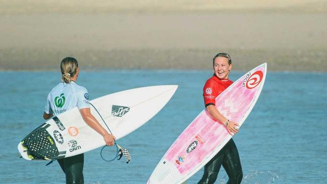 WAVE OF SUCCESS: Lennox Head surfer Nyxie Ryan is a professional on the 2019 Women's Junior Tour.and she will compete in the 2019 World Junior Championships at Huntington Beach, California, from October 26 to November 3. Picture: Blainey WoodhamSurfing Australia