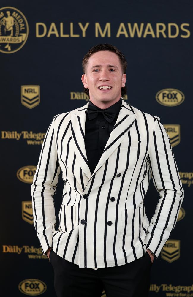 Cooper Johns arrives ahead of the 2024 Dally M Awards Picture: Getty Images