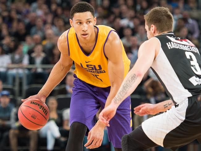 Even in defeat it was the Ben Simmons show