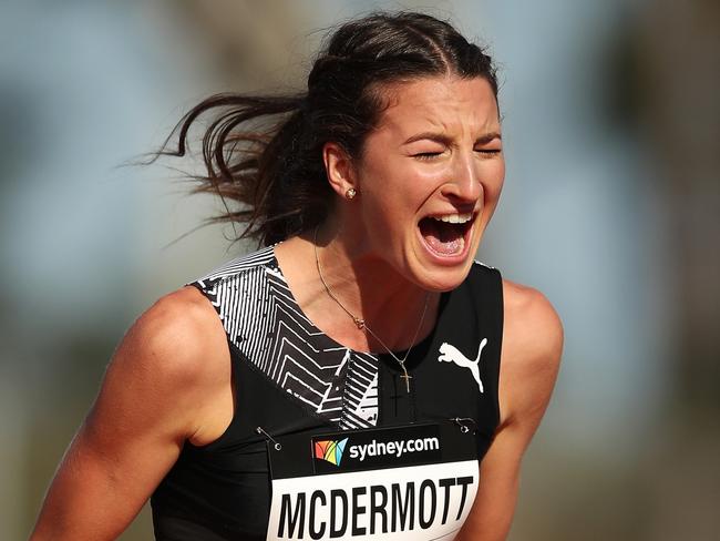 Australian high jumper Nicola McDermott. Picture: Getty Images