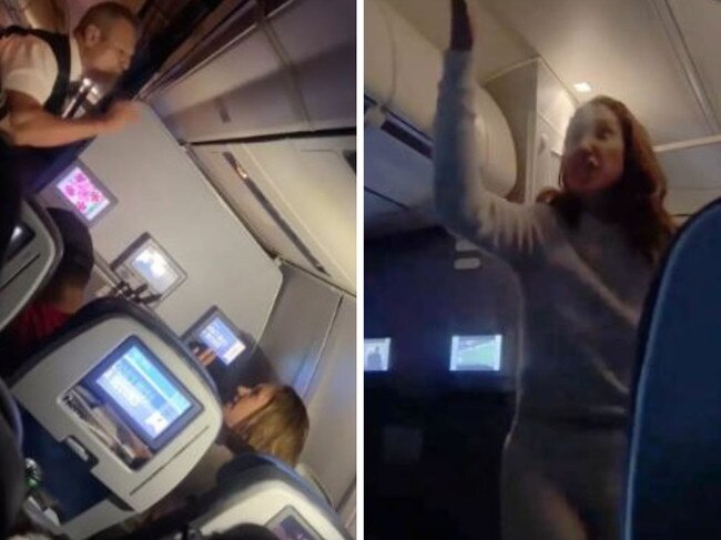 Airline bans woman after cabin crew row