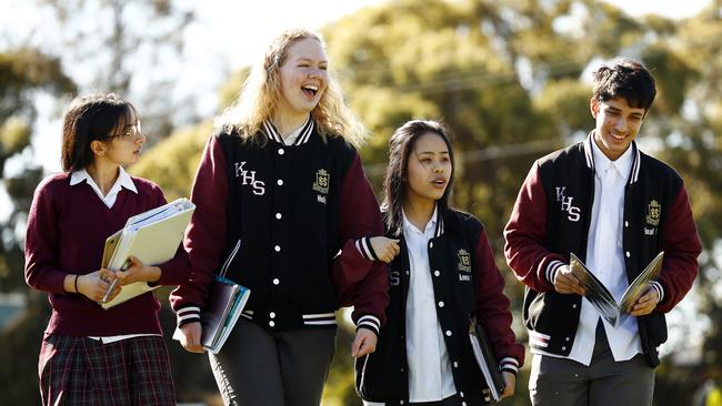 Teaching at Kogarah High School’s Intensive English Centre has been “a tonic” for Mr Quinnell. Picture: Sam Ruttyn