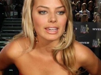 Actress Margot Robbie at the Logies.