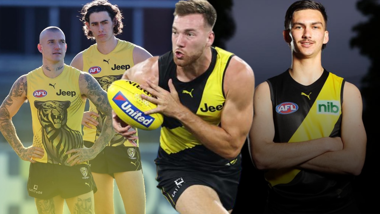 Noah Balta, Josh Gibcus and the boy called Samson up forward? Damien Hardwick says the Tigers have plenty of options in attack.