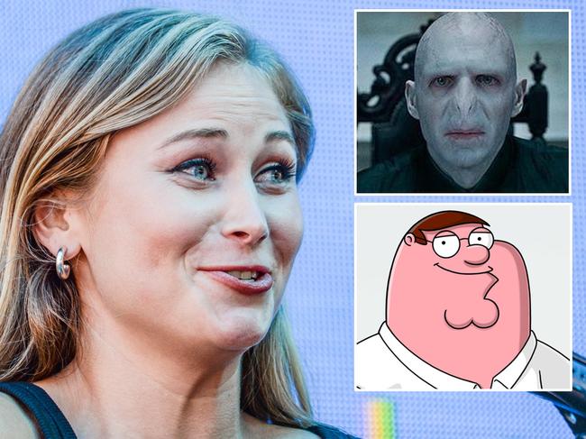 Grace Tame compared ScoMo to Harry Potter's Lord Voldemort and Family Guy's Peter Griffin.