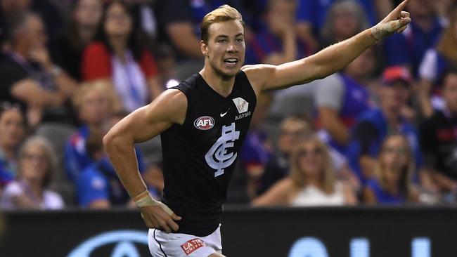 Harry McKay has been a star for Carlton this season (AAP Image/Julian Smith)