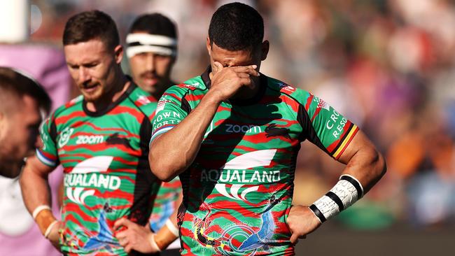 Cody Walker dejected during the loss (Photo by Mark Kolbe/Getty Images)