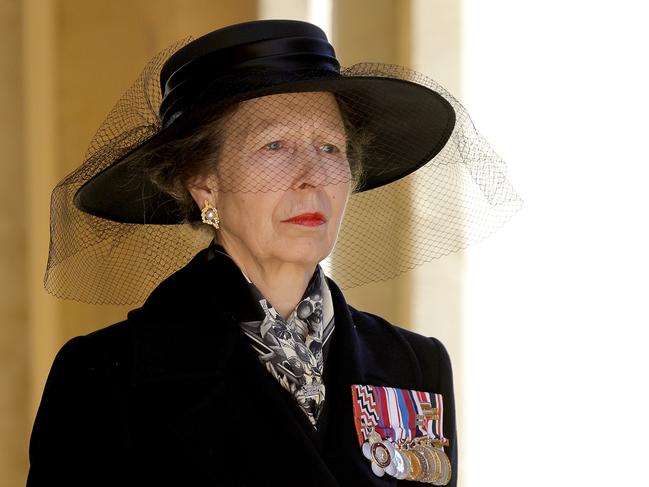 Princess Anne was reportedly not happy with Prince Harry’s decision to wed Meghan Markle. Picture: Getty Images