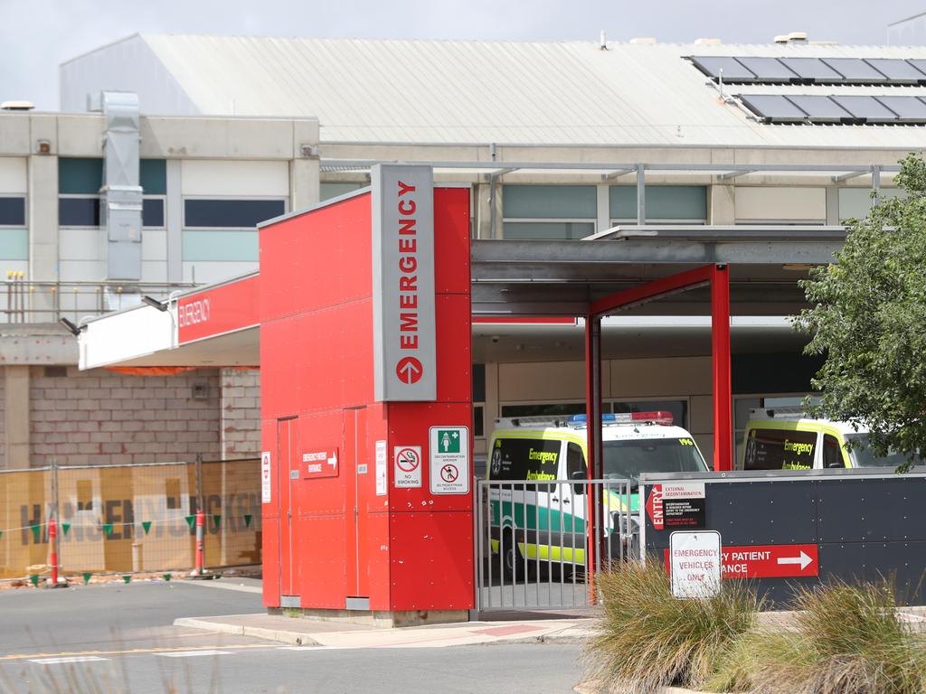 South Australia’s coronavirus outbreak was discovered at the Lyell McEwin Hospital. Picture: Tait Schmaal