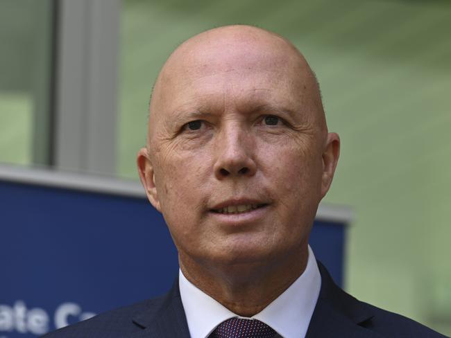 Leader of the Opposition Peter Dutton. Picture: NCA NewsWire / Martin Ollman