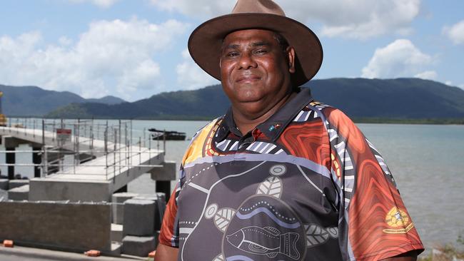 Yarrabah mayor Ross Andrews said his community could save up to $1.7 million each year and better weather disasters through the implementation of the microgrid. Picture: Brendan Radke