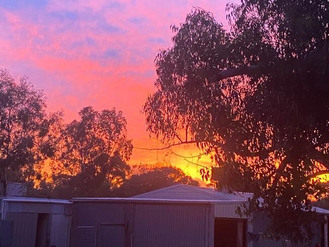 Sunset at Lewiston: Photo: Jayne Jarman.