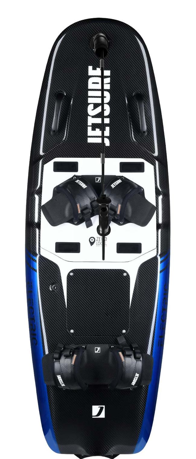 Pictured is Jetboard Australia's Jetsurf Electric to be featured at the Sanctuary Cove International Boat Show. Picture: Supplied