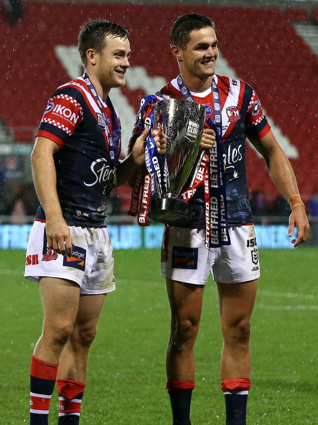 Luke Keary (L) and Kyle Flanagan (R) have a big year ahead. Picture: Getty