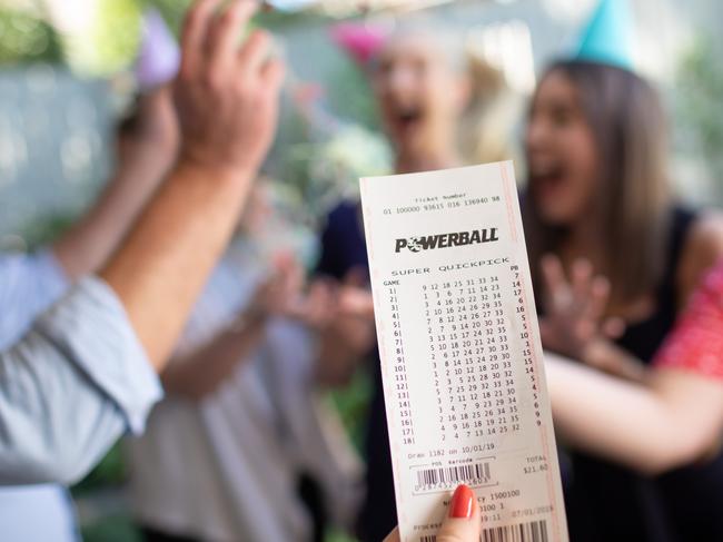 Powerball supplied photos generic lotto