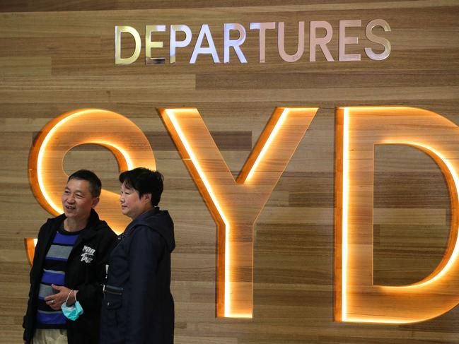 SYDNEY, AUSTRALIA - NewsWire Photos, NOVEMBER 22 2021: General coverage of Sydney International Airport as fully vaccinated visa holders and international students will be allowed to enter Australia from next month without seeking an exemption. Picture: NCA Newswire / Gaye Gerard