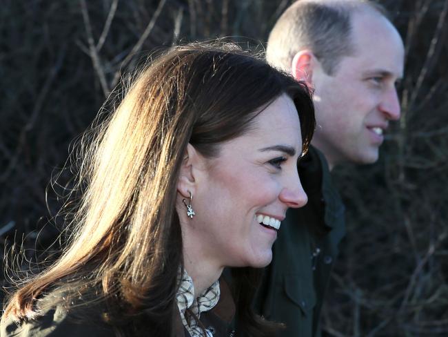 Kate Middleton and Prince William are on a royal tour of Ireland. Picture: AFP