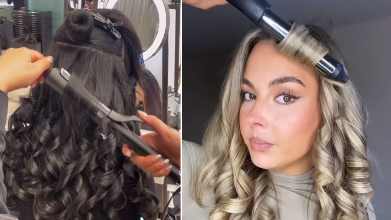 How to use a curling wand for clearance beginners