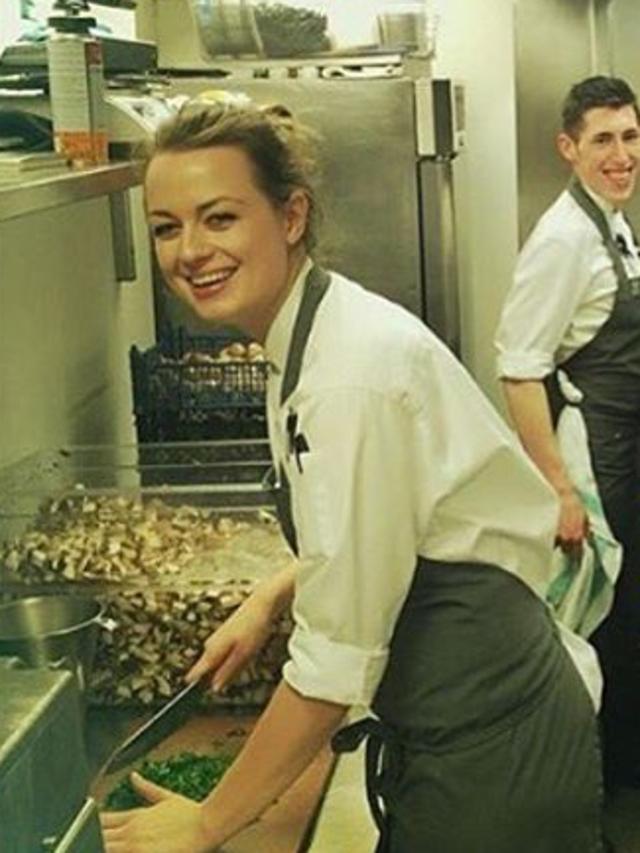 Billie moved to London and worked in the world-renowned The Fat Duck restaurant after she won. Picture: Instagram/Billie McKay.