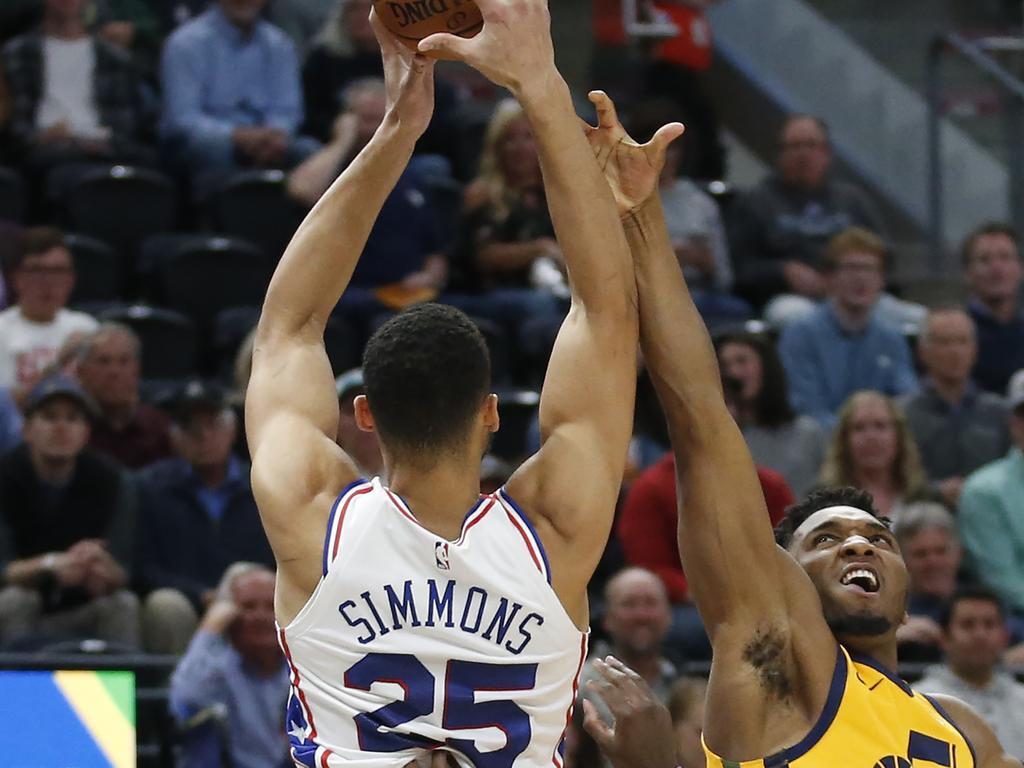 Ben Simmons showdown with Donovan Mitchell didn’t eventuate.