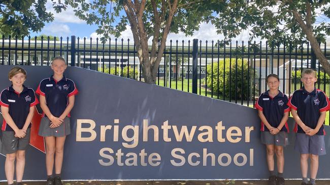 Brightwater State School 2024 captains. Picture: Contributed