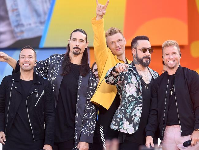 Backstreet Boys joined the fundraising drive last week when they announced VIP meet and greet auctions for the May 23 show at Sydney’s Qudos Bank Arena and May 27 at Melbourne’s Rod Laver Arena. Picture: Getty