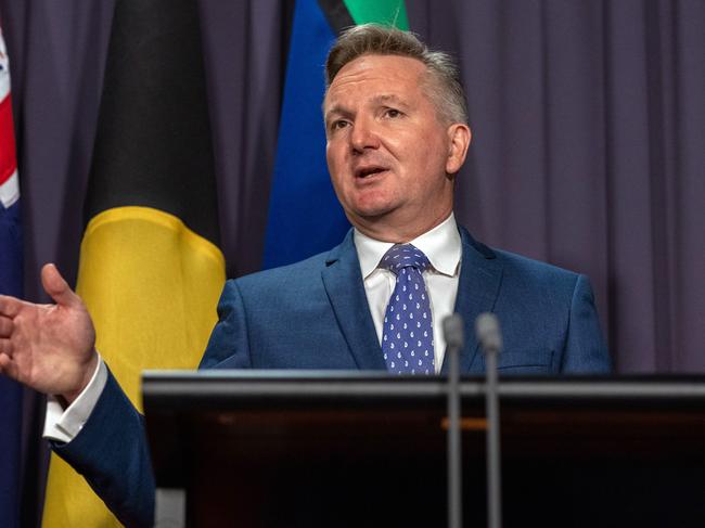 Climate Change Minister Chris Bowen. Picture: Gary Ramage